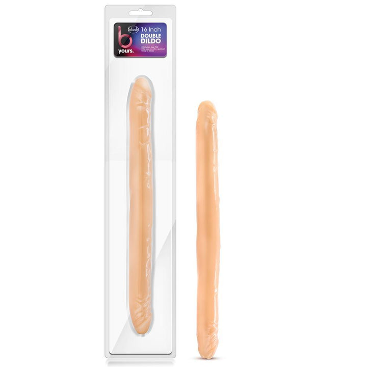 Blush Novelties B Yours 16" Double Dildo - Light